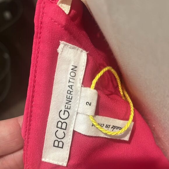 BCBGeneration‎ Pink Strapless Sweetheart Dress - Picture 5 of 5